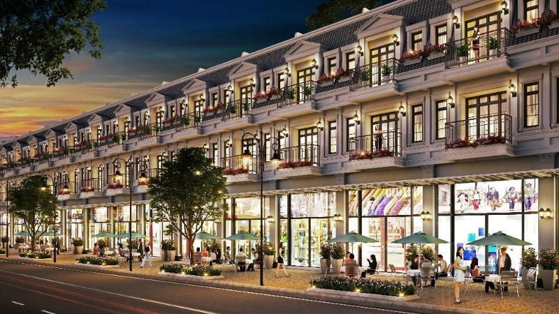 Shophouse Louis City Hoàng Mai mang đến cơ hội kinh doanh vàng